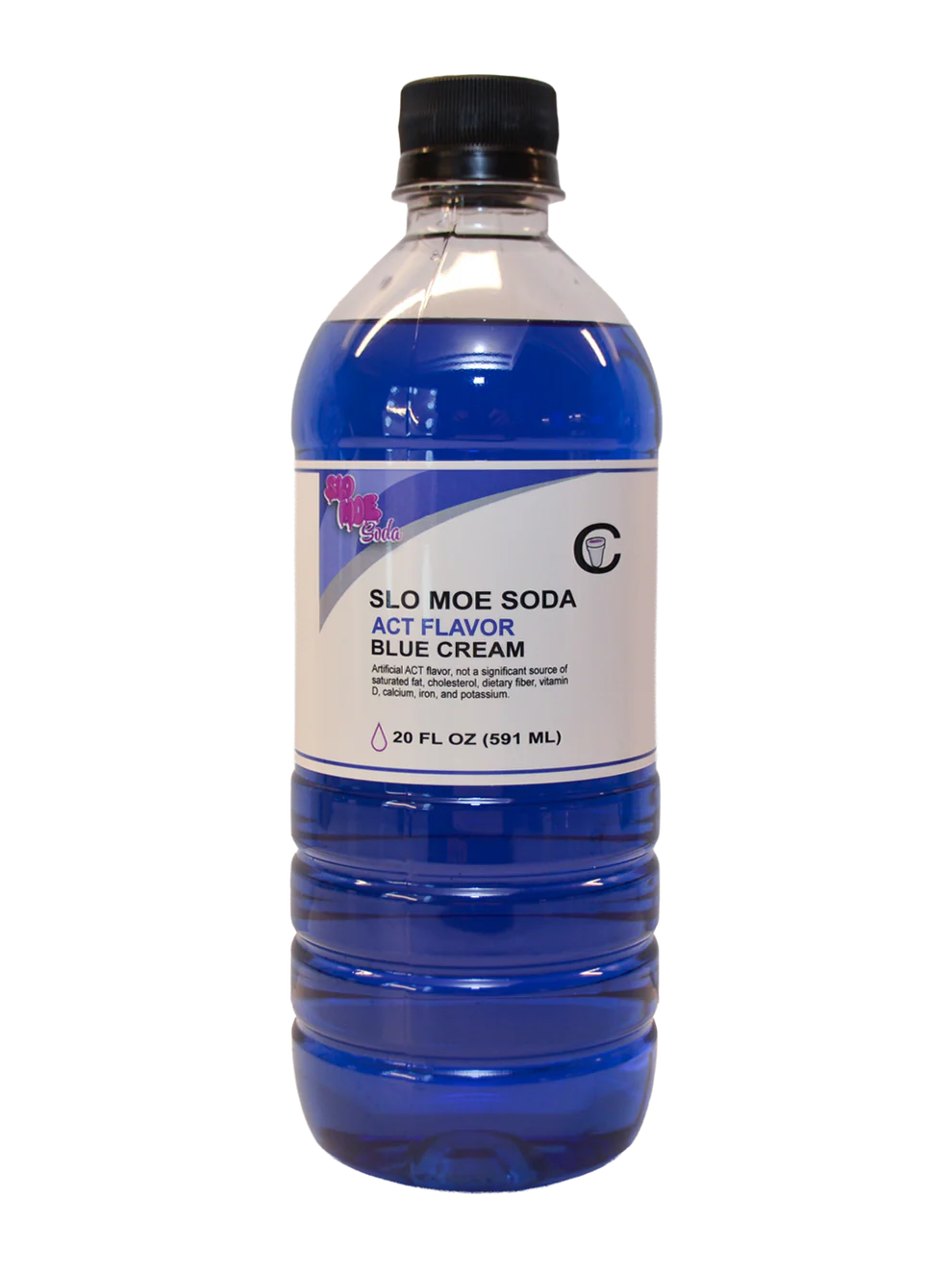 Blue Cream w/ ACT Flavor Soda