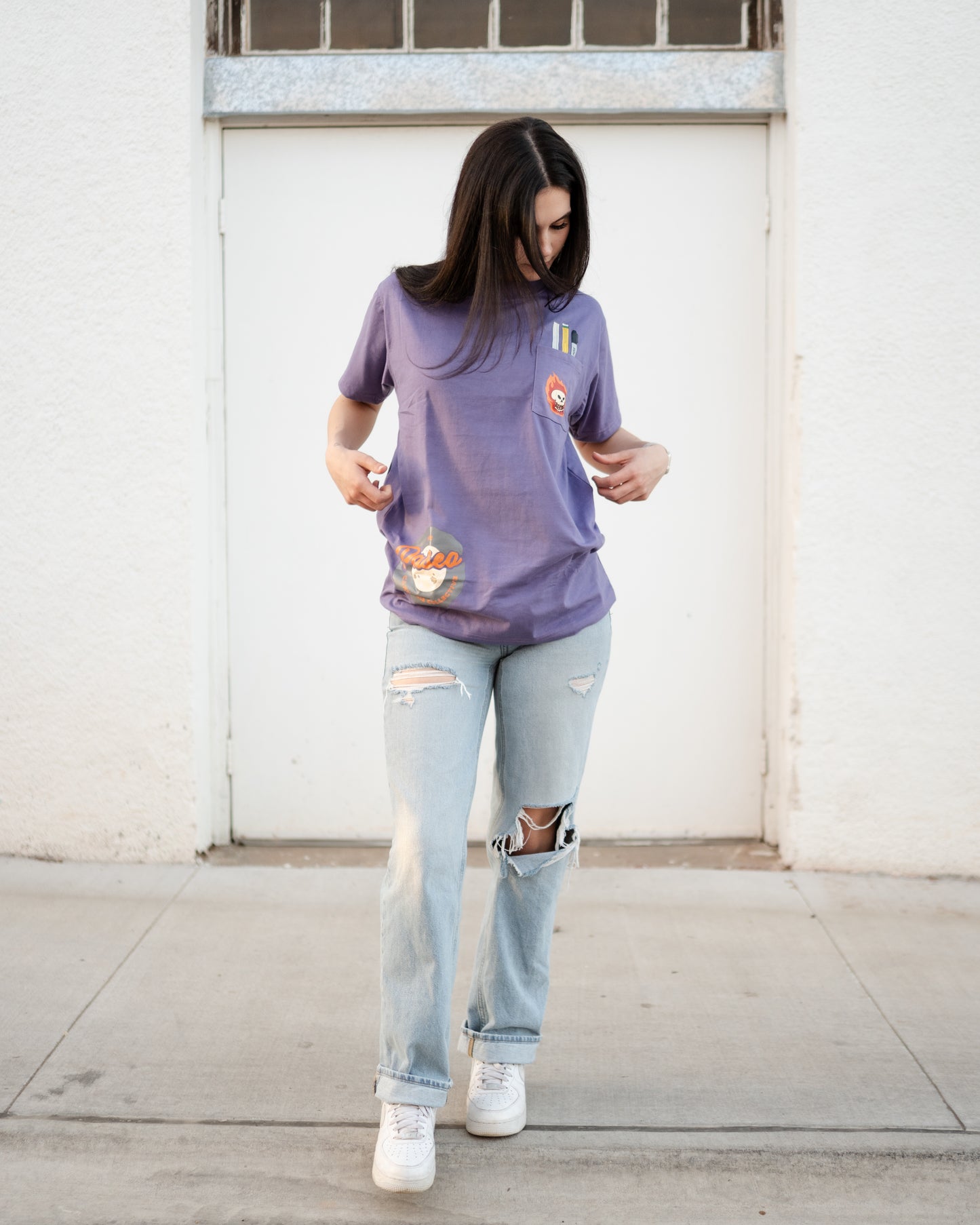 Spring T-Shirt Purple