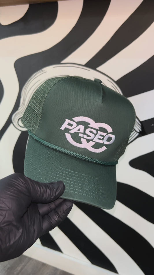 Green Infinity Hat