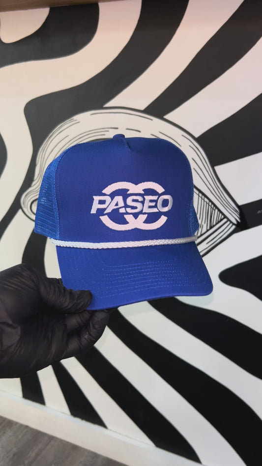 Blue Infinity Hat